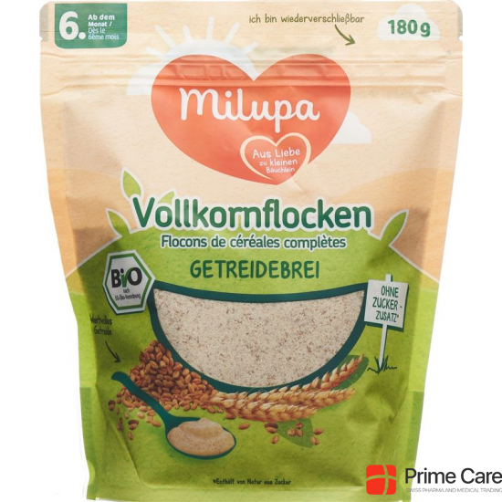 Milupa Organic Wholegrain Flakes from the 6th month 180g buy online