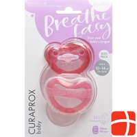 Curaprox Baby pacifier size 2 Pink Double New 2 pieces