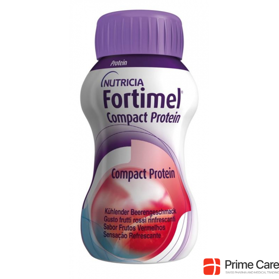 Fortimel Compact Protein Kühl Beere 4 Flasche 125ml buy online