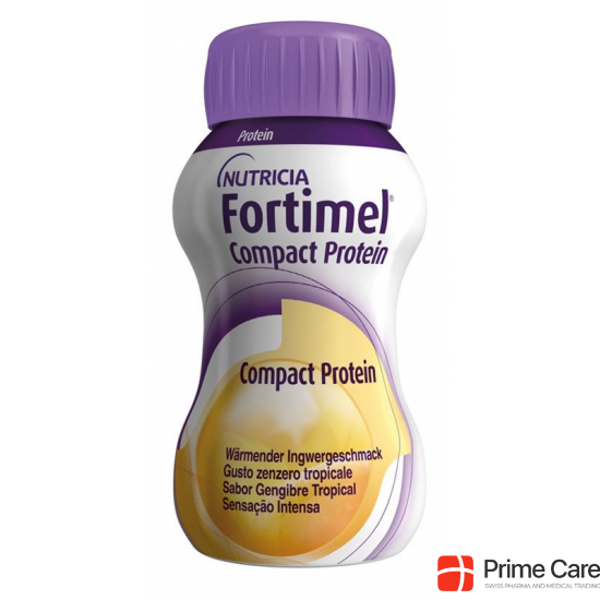 Fortimel Compact Protein Waerm Ingwer 4 Flasche 125ml buy online