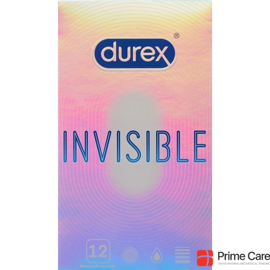 Durex Invisible Condoms 12 pieces