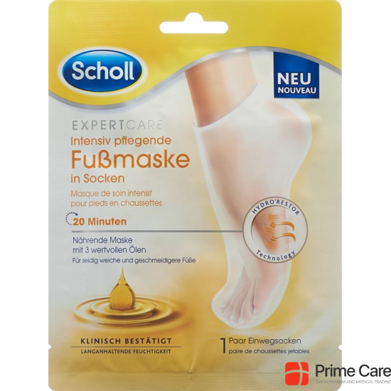 Scholl Intensive care foot mask 3-fold effect 2 pieces buy online