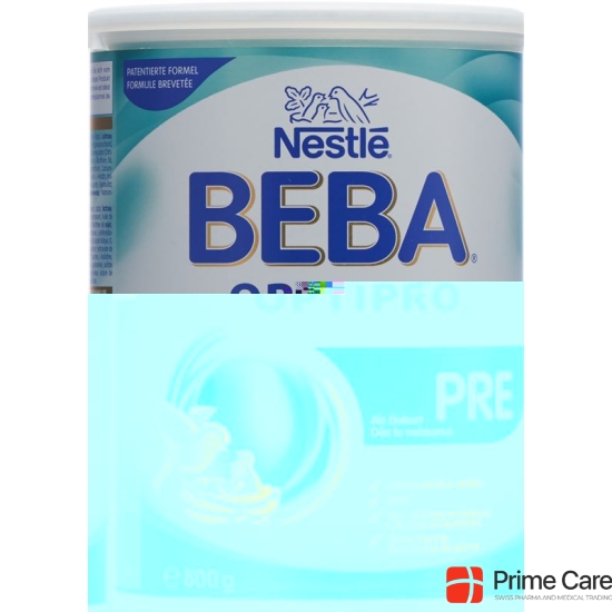 Beba Optipro Pre Ab Geburt (neu) Dose 800g buy online