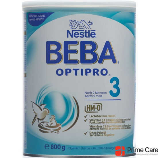 Beba Optipro 3 Nach 9 Monaten (neu) Dose 800g buy online