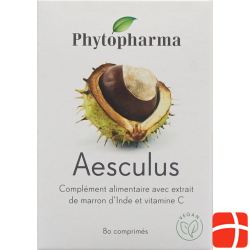 Phytopharma Aesculus Tabletten Dose 80 Stück