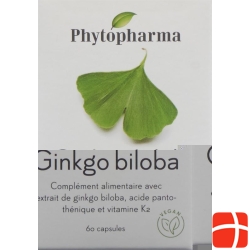 Phytopharma Ginkgo Biloba 60 capsules