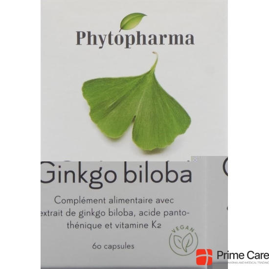 Phytopharma Ginkgo Biloba 60 capsules