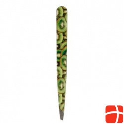 Hausmann tweezers diagonal kiwis fruit design