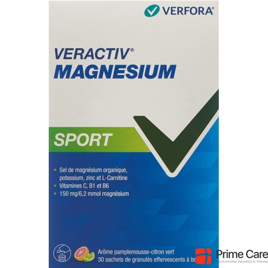 Veractiv magnesium Sports Btl 30 pcs