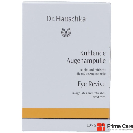 Dr. Hauschka cooling eye ampoule 10 x 5 ml