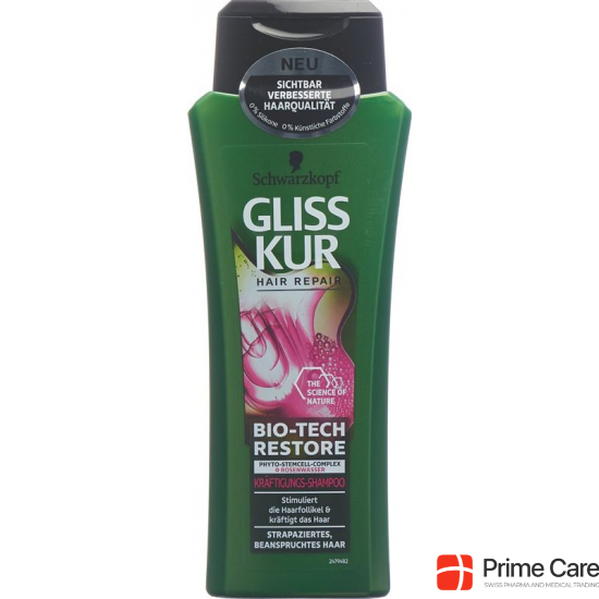 Gliss Kur Shampoo Bio-Tech Restore 250ml buy online