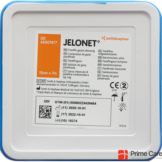 Jelonet Paraffingaze 10cmx7m (neu) Dose buy online