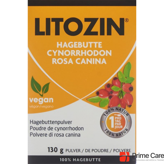 Litozin Hagebuttenpulver Dose 130g buy online