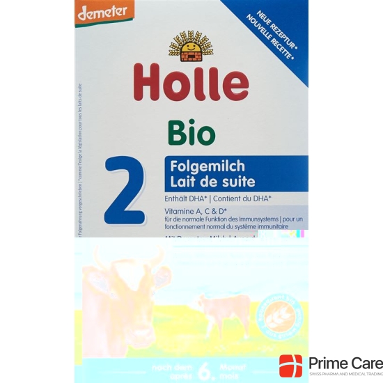 Holle organic follow-on milk 2 600 g buy online