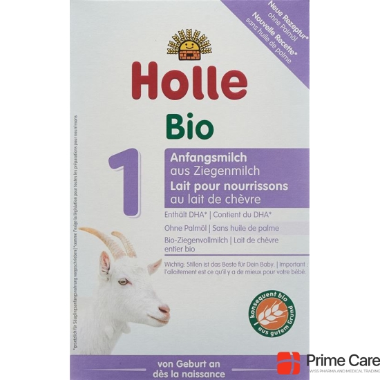 Holle Organic Infant Formula 1 from goat milk 400 g