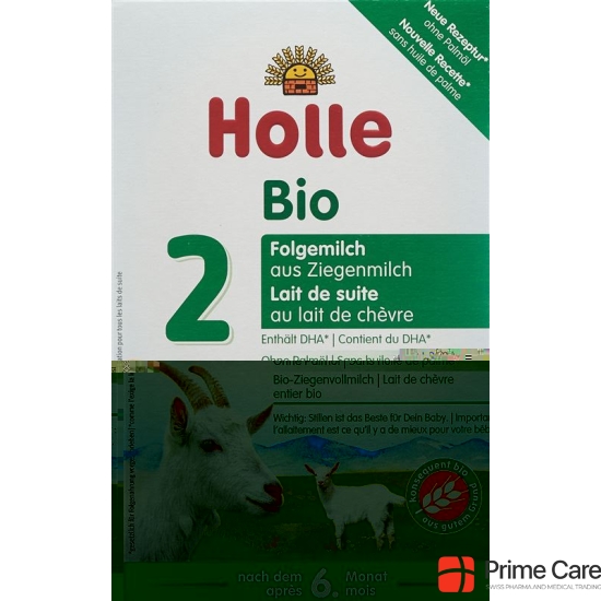 Holle organic follow-on milk 2 made from goat's milk 400 g buy online