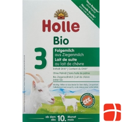 Holle organic follow-on milk 3 made from goat's milk 400 g