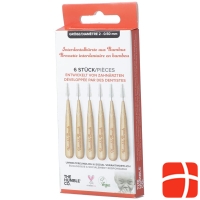 The Humble Interdentalbürste Bambus 0.5mm 6 Stück
