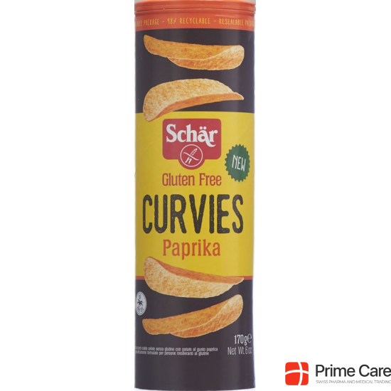 Schär Curvies Paprika Glutenfrei 170g buy online