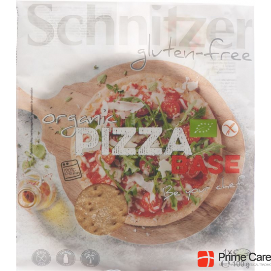 Schnitzer Bio Pizzabase Glutenfrei Einzelp 100g buy online