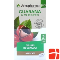 Arkocaps Guarana Kapseln Bio Dose 40 Stück