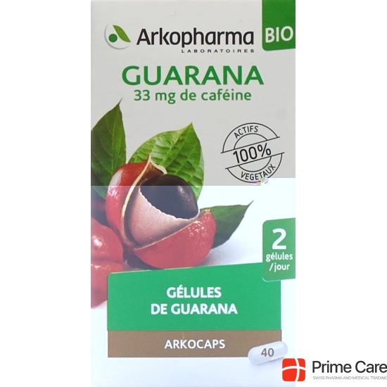 Arkocaps Guarana Kapseln Bio Dose 40 Stück buy online