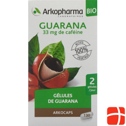 Arkocaps Guarana Kapseln Bio Dose 130 Stück