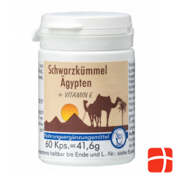 Canea Pharma Schwarzkümmel Aegypt Vit E Kapseln 60 S