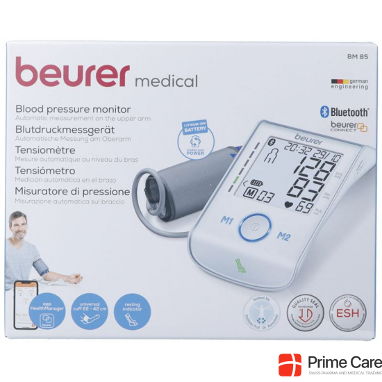 Beurer Bm 85 upper arm blood pressure monitor buy online