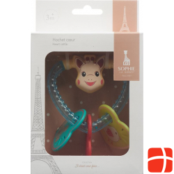 Sophie La Girafe heart rattle