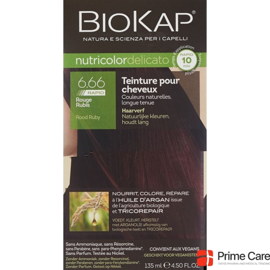 Biokap Nutricolor Delicato Rapid Rubinrot 135ml buy online