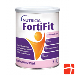 Fortifit Pulver Erdbeere 12 Dose 280g