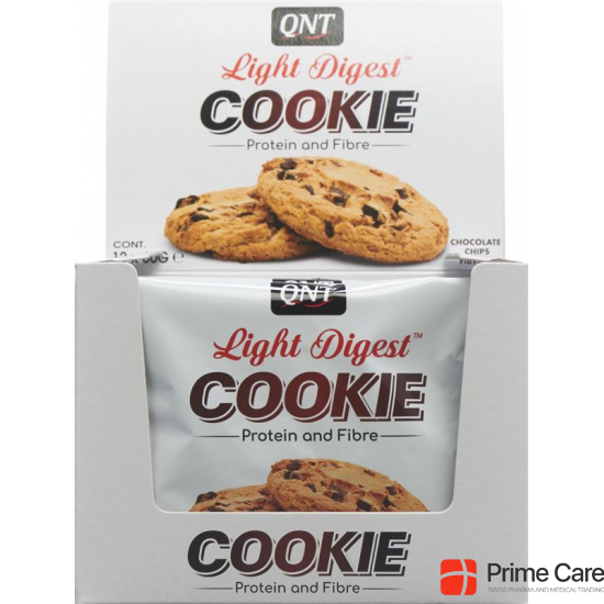 Qnt Light Digest Cookie Disp Chocolate 12x 60g buy online
