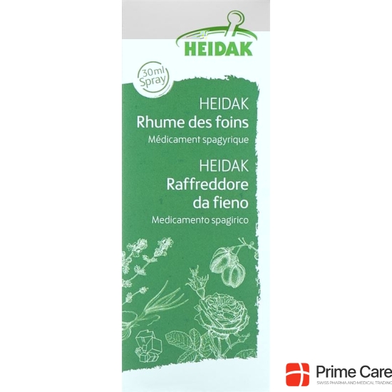 Heidak Heuschnupfen Spray Flasche 30ml buy online