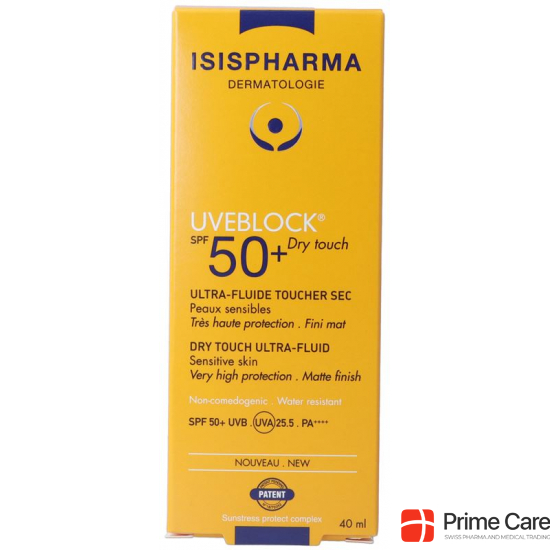 Isis Pharma Uveblock Dry Touch SPF 50+ Invis 40ml buy online