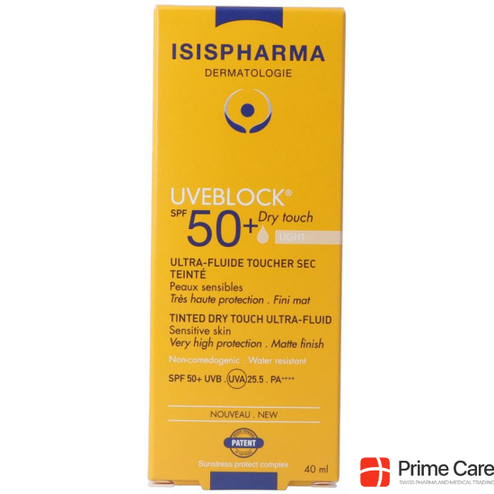 Isis Pharma Uveblock Dry Touch SPF 50+ Light 40ml buy online