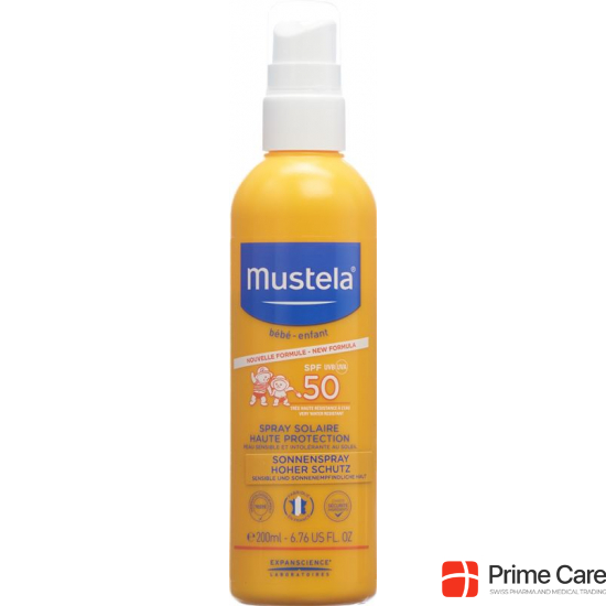 Mustela Sonnenschutz Sonnenspray SPF 50 200ml buy online