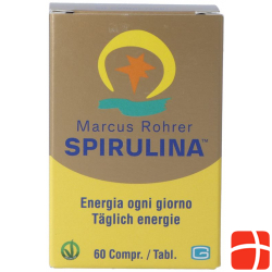 Spirulina Marcus Rohrer Tabletten Glasflasche 60 Stück