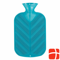 Fashy Wärmflasche 2L Halblamelle Smaragd