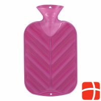 Fashy Wärmflasche 2L Halblamelle Fuchsia
