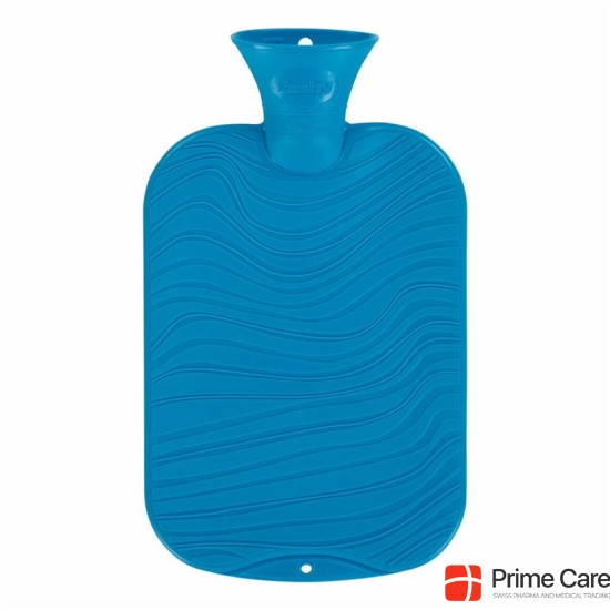 Fashy Wärmflasche 2L Doppellamelle Blau buy online