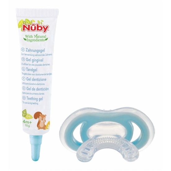 Nuby All Naturals Zahnungsgel with Beissnuggi 15 g