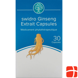 Swidro Ginseng Extrakt Kapseln 30 Stück