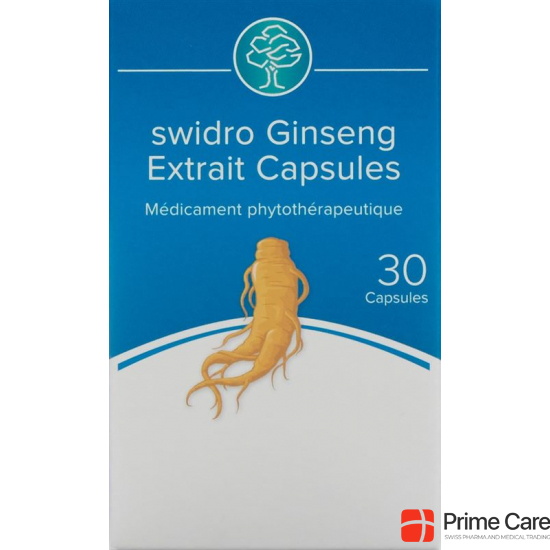 Swidro Ginseng Extrakt Kapseln 30 Stück buy online