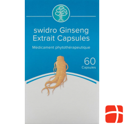 Swidro Ginseng Extrakt Kapseln 60 Stück