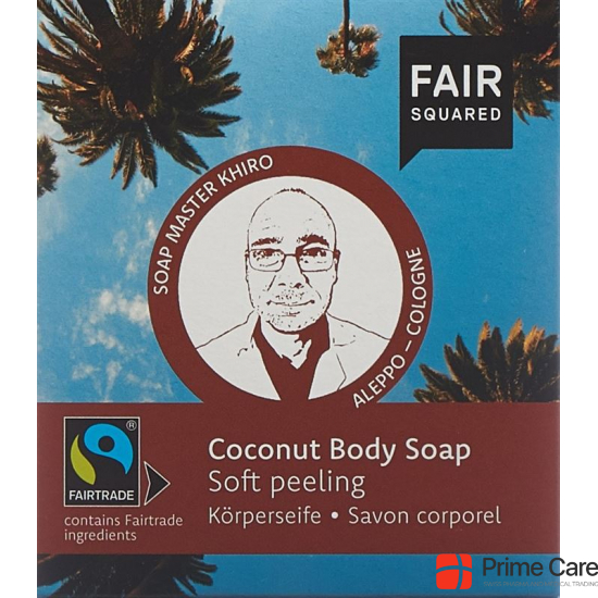 Fair Squared Body Soap Coco Soft Peeling 2x 80g buy online