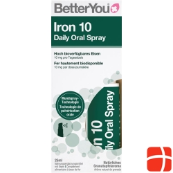 BetterYou Iron10 Daily Oral Spray 25ml