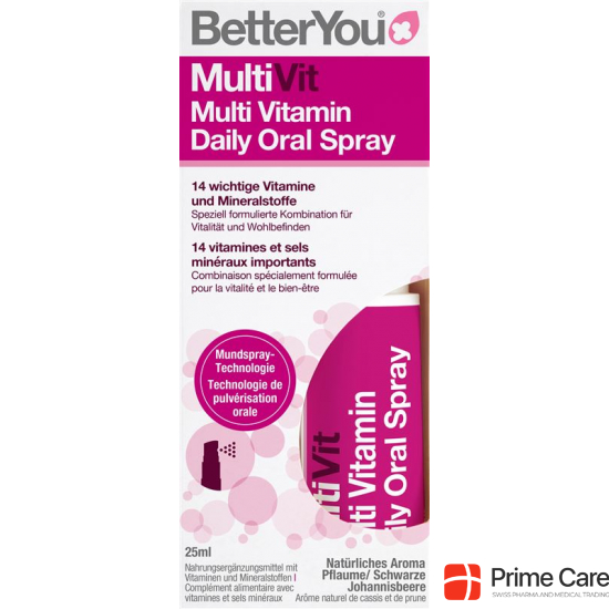 BetterYou Multivitamin Daily Oral Spray 25ml buy online