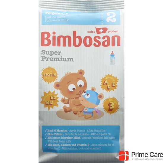 Bimbosan Super Premium 2 follow-on milk refill 400 g buy online