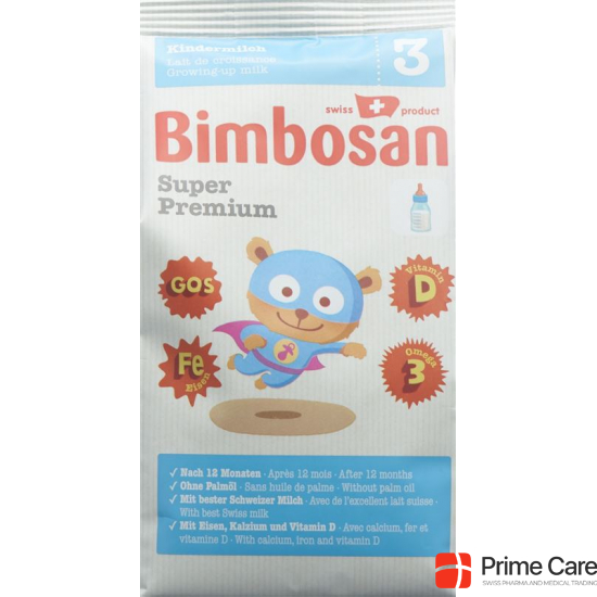 Bimbosan Super Premium 3 Baby Milk Refill 400g buy online